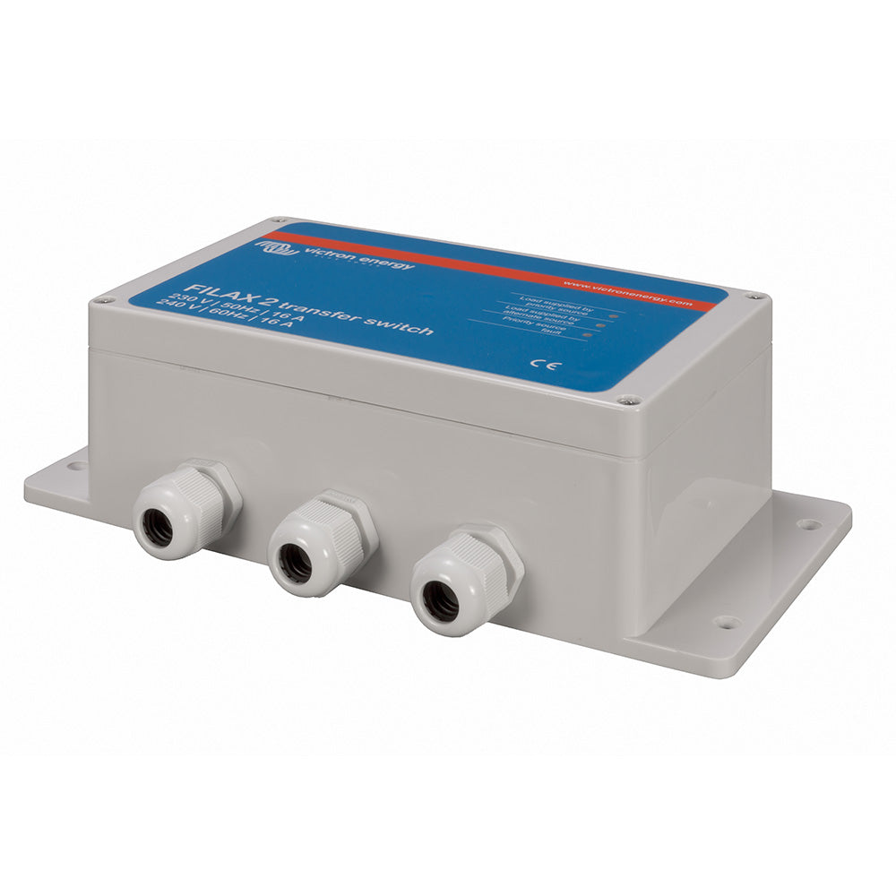 Victron Filax 2 Transfer Switch 110V/50Hz-120V/60Hz - Deckhand Marine Supply