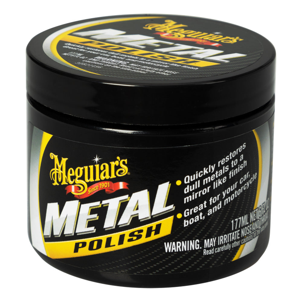 Meguiar's Metal Polish - 6oz - Deckhand Marine Supply