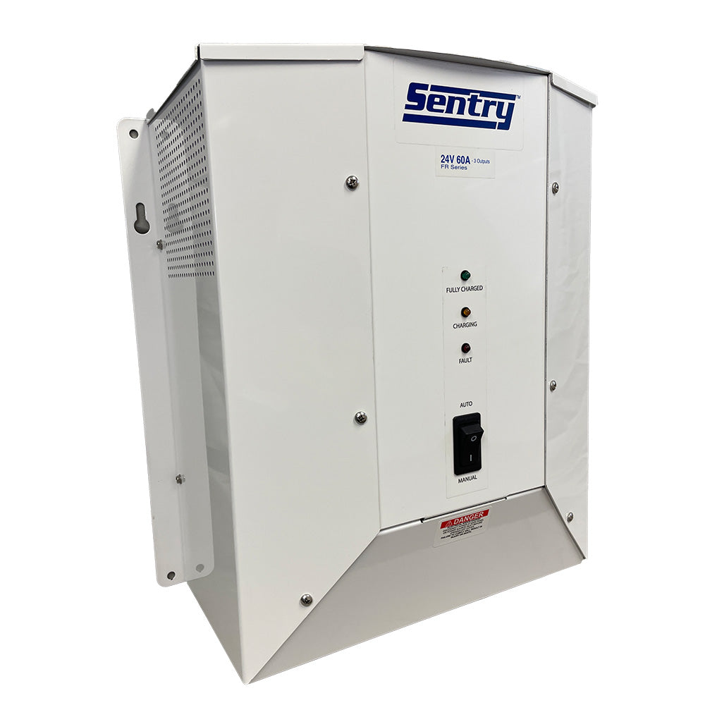 Sentry Marine Battery Charger 115/230V Input 24VDC - 60A - 3-Bank - Deckhand Marine Supply