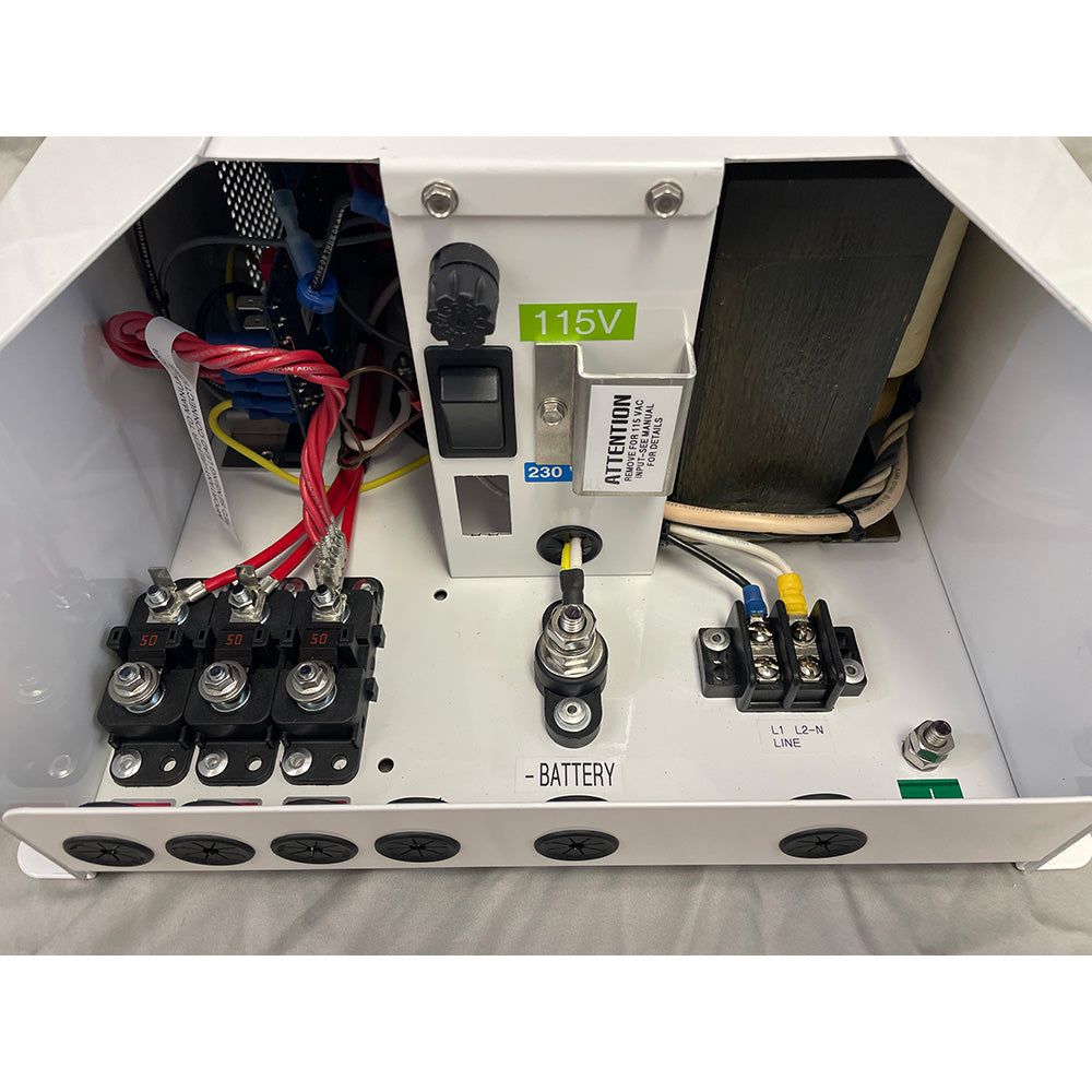 Sentry Marine Battery Charger 115/230V Input 24VDC - 40A - 3-Bank - Deckhand Marine Supply