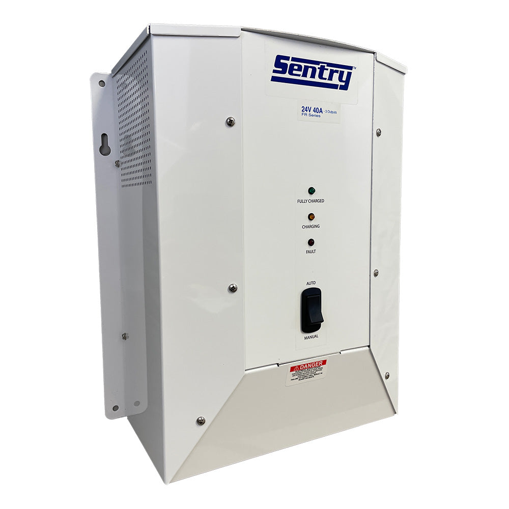 Sentry Marine Battery Charger 115/230V Input 24VDC - 40A - 3-Bank - Deckhand Marine Supply