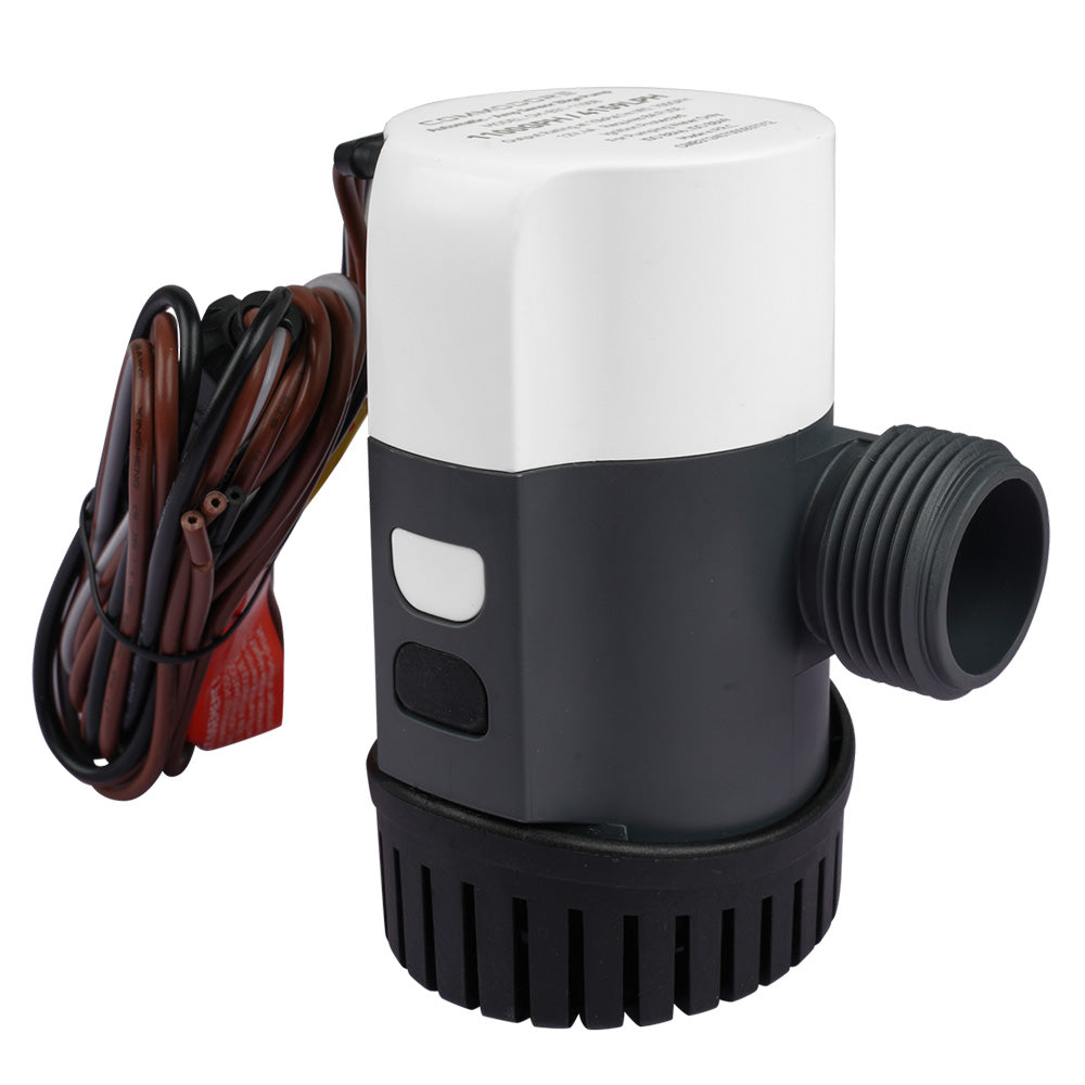 Commodore 1100 GPH Non-Automatic Bilge Pump - 12V - Deckhand Marine Supply