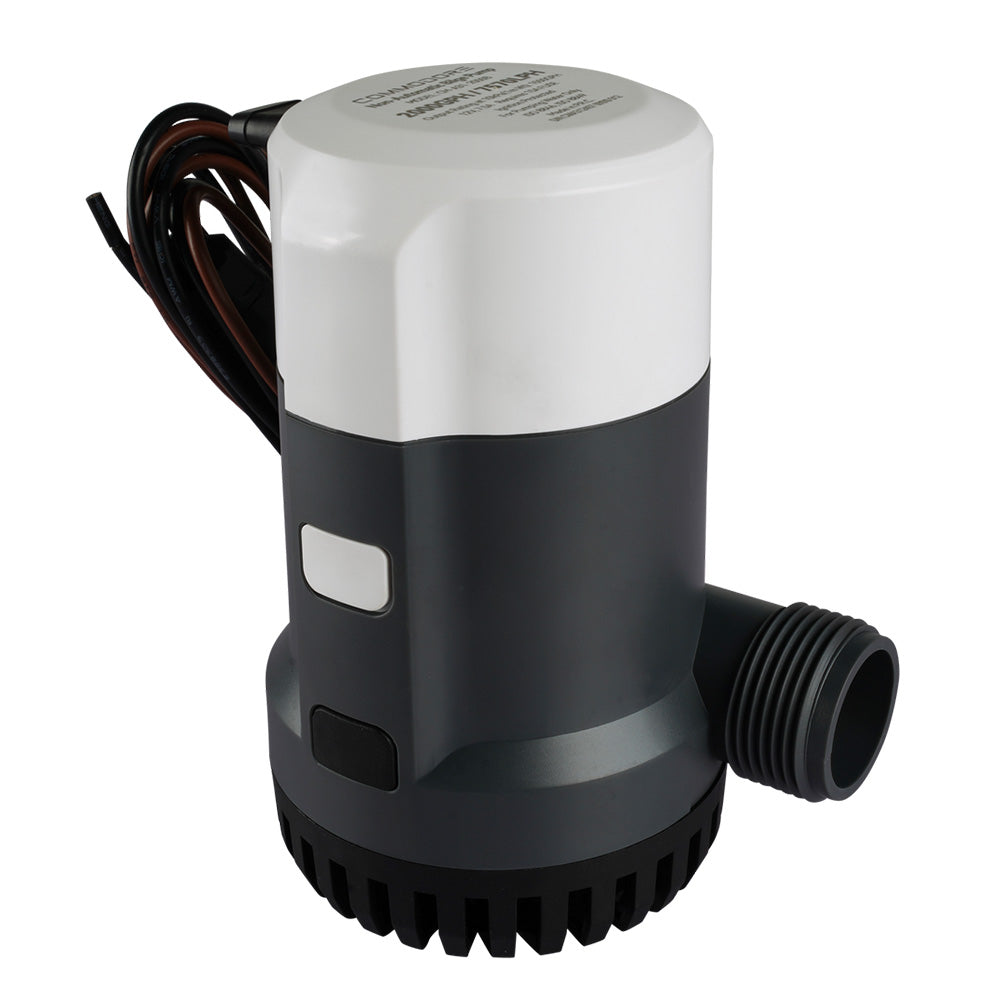 Commodore 2000 GPH Non-Automatic Bilge Pump - 24V - Deckhand Marine Supply