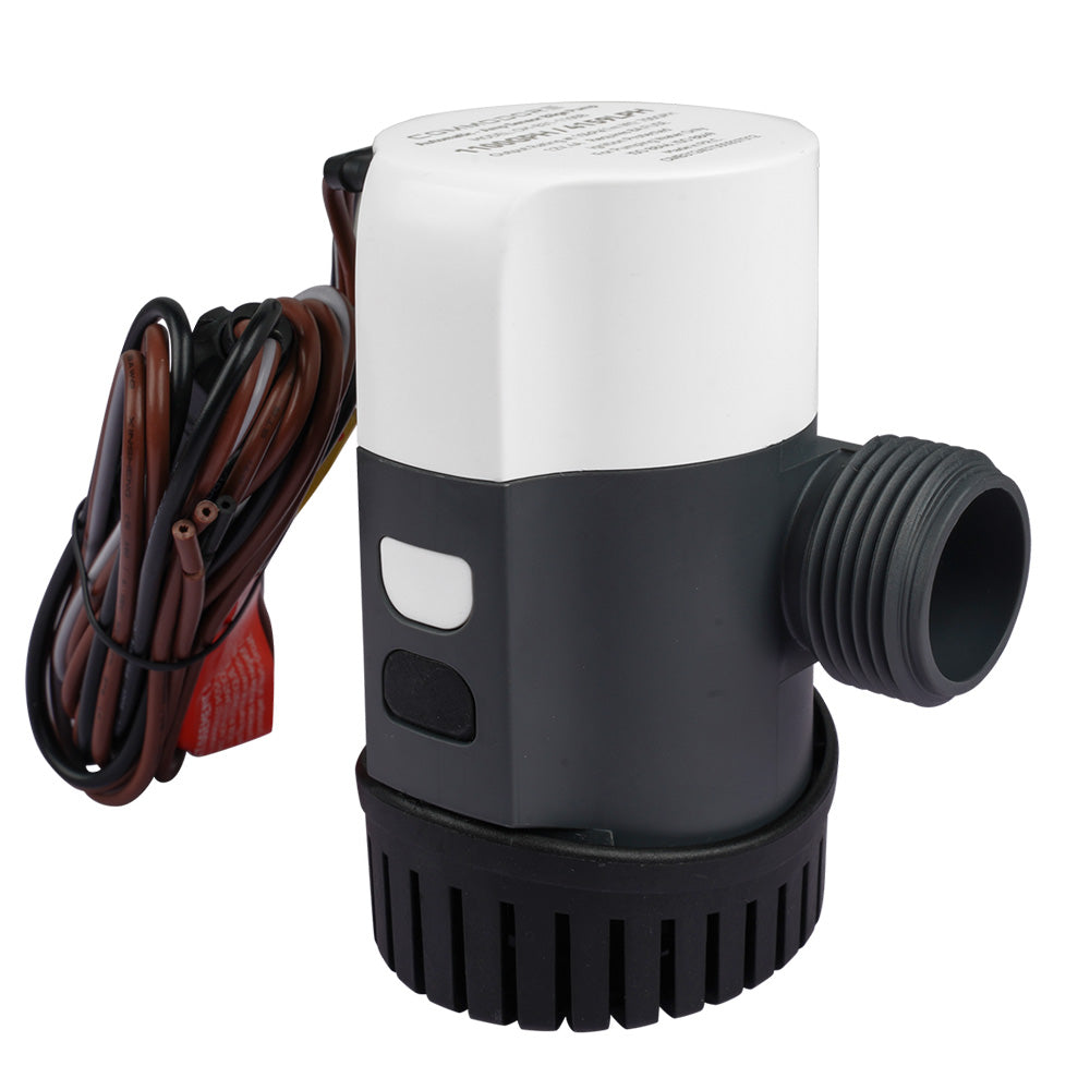 Commodore 1100 GPH Automatic AMP Sensor Bilge Pump - 12V - Deckhand Marine Supply