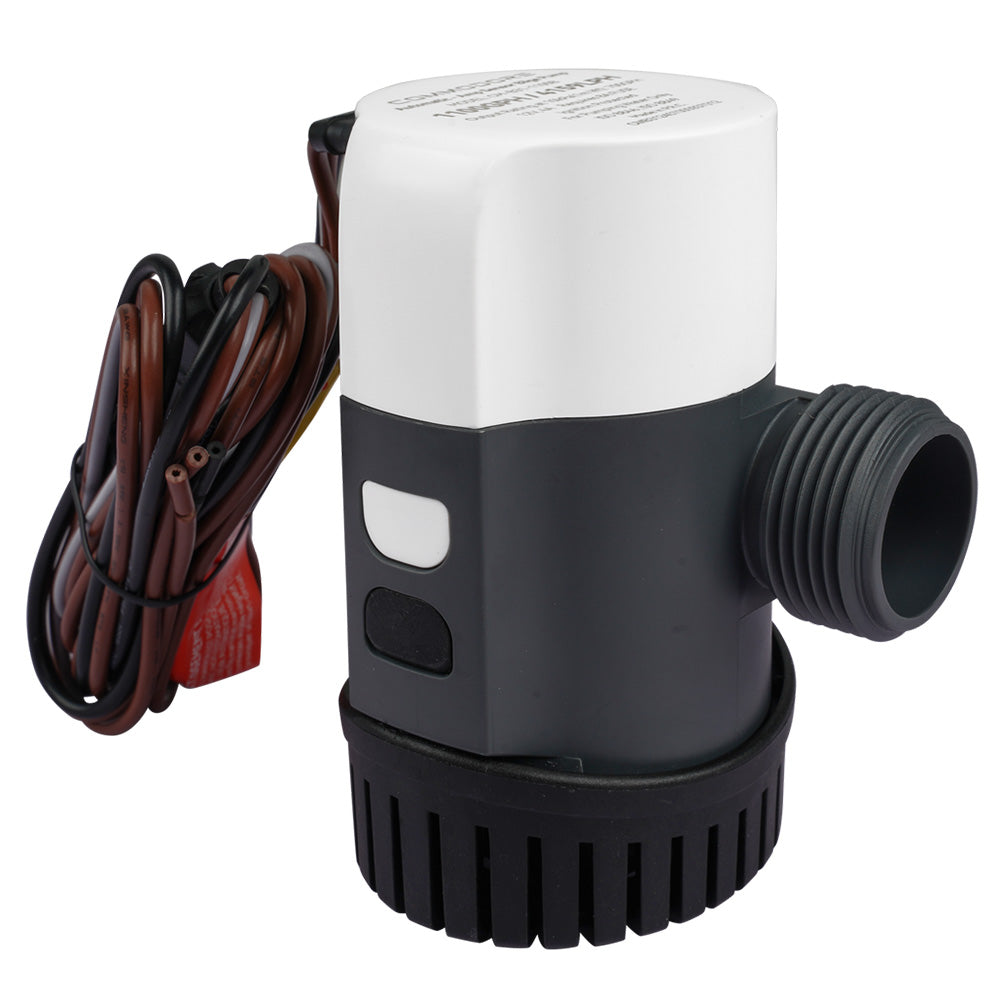 Commodore 2000 GPH Automatic AMP Sensor Bilge Pump - 24V - Deckhand Marine Supply