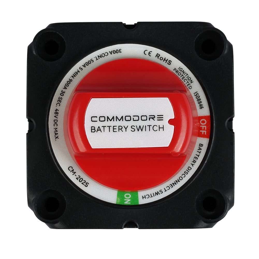 Commodore On/Off Battery Disconnect Switch - Deckhand Marine Supply