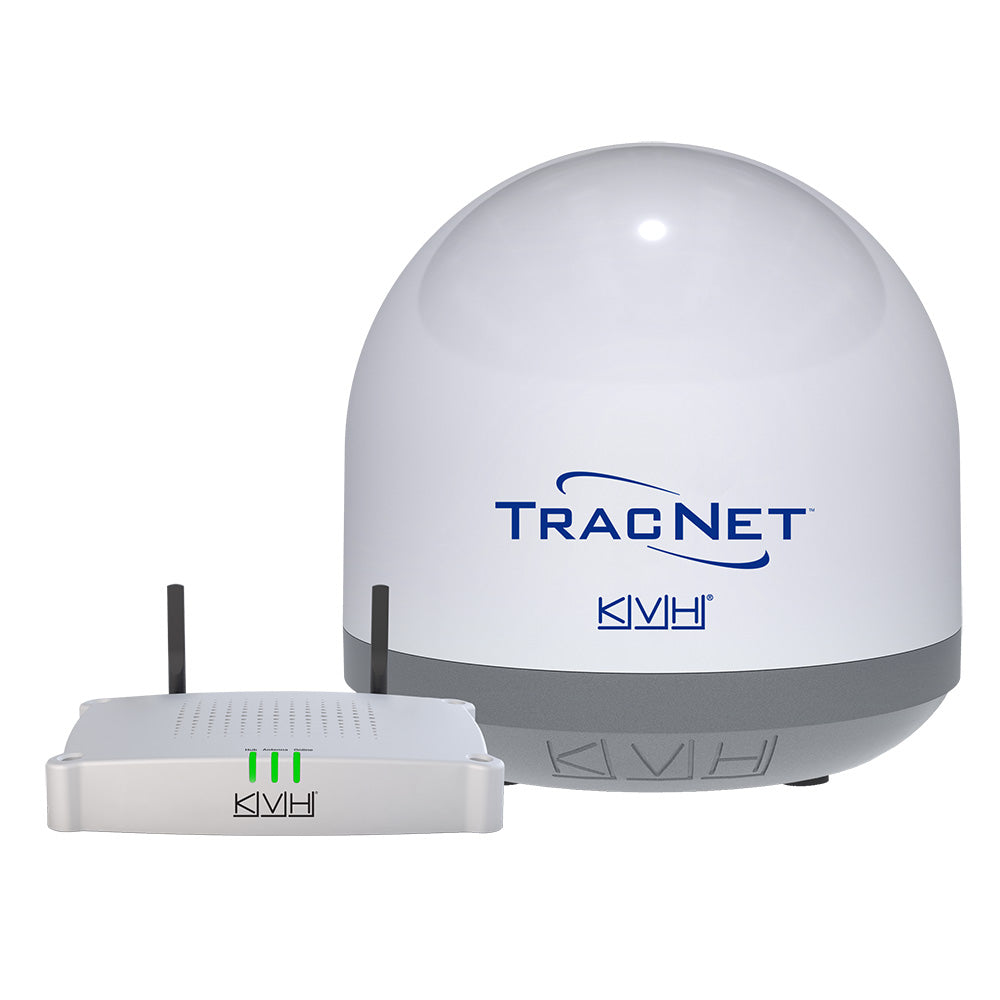 KVH TracNet Coastal Pro 5G/WiFi Compact Terminal w/TracNet Hub - Deckhand Marine Supply