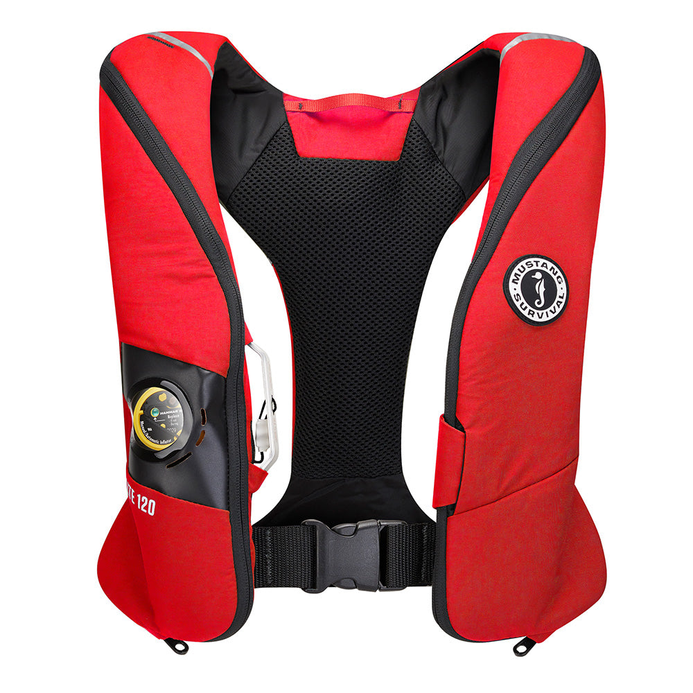 Mustang Elite 120 Coastal Inflatable PFD - Red - Deckhand Marine Supply