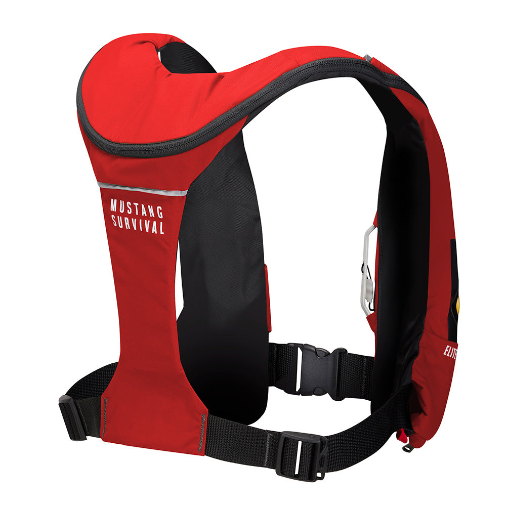 Mustang Elite 120 Coastal Inflatable PFD - Red - Deckhand Marine Supply
