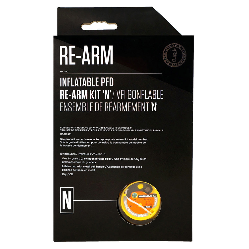 Mustang Re-Arm Kit "N" - Deckhand Marine Supply