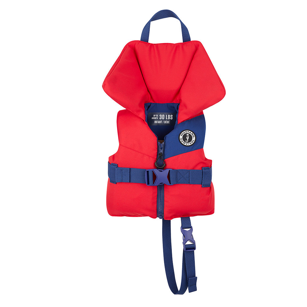 Mustang Lil' Legends Infant Foam Vest - Red/Navy - Deckhand Marine Supply