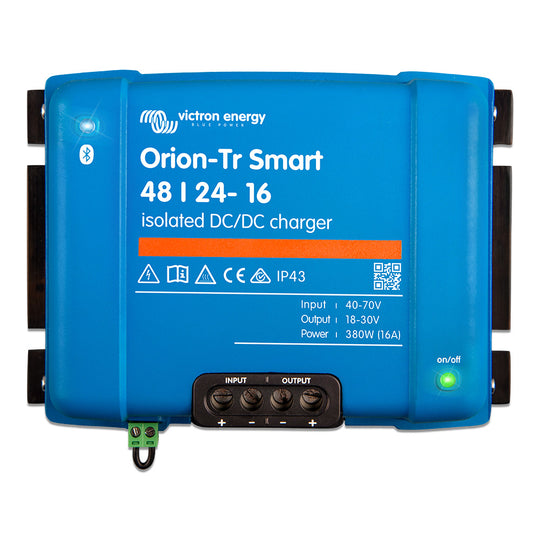 Victron Orion-Tr Smart 48/24-16A (380W) Isolated DC-DC Charger - Deckhand Marine Supply