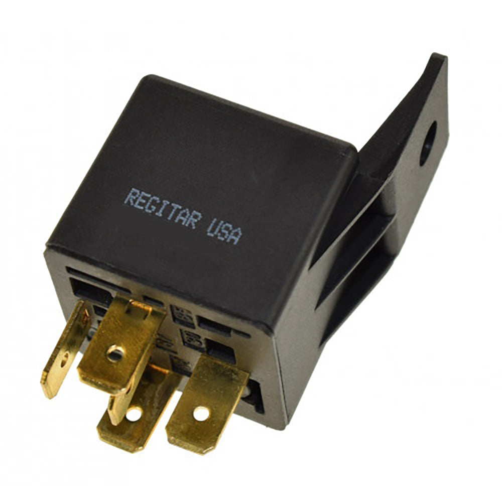Regitar USA Relay w/Tab f/Most Engines: 30AMP, 5 Terminal, Single Pole/Double Throw - Deckhand Marine Supply