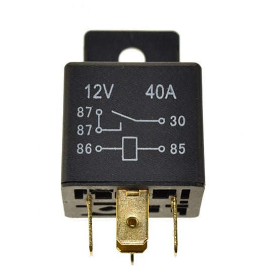 Regitar USA Relay w/Tab f/Most Engines: 30AMP, 5 Terminal, Single Pole/Double Throw - Deckhand Marine Supply