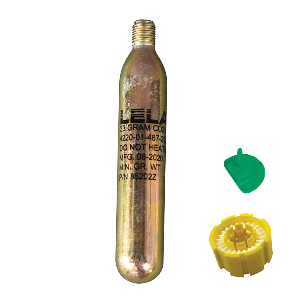 Leland Maximum Inflation Re-Arm Kit E 33G Auto 1/2" Threads - Deckhand Marine Supply