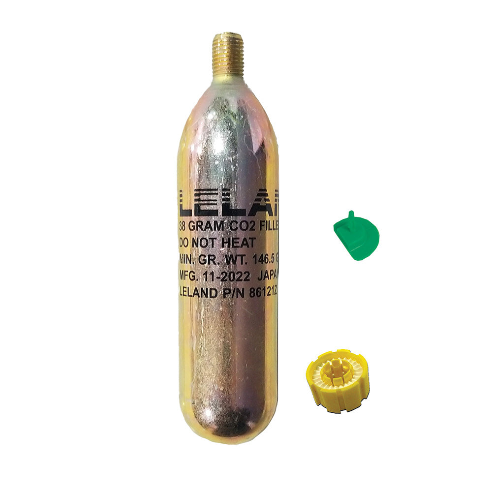 Leland Maximum Inflation Re-Arm Kit F 38G Auto 3/8" Threads - Deckhand Marine Supply