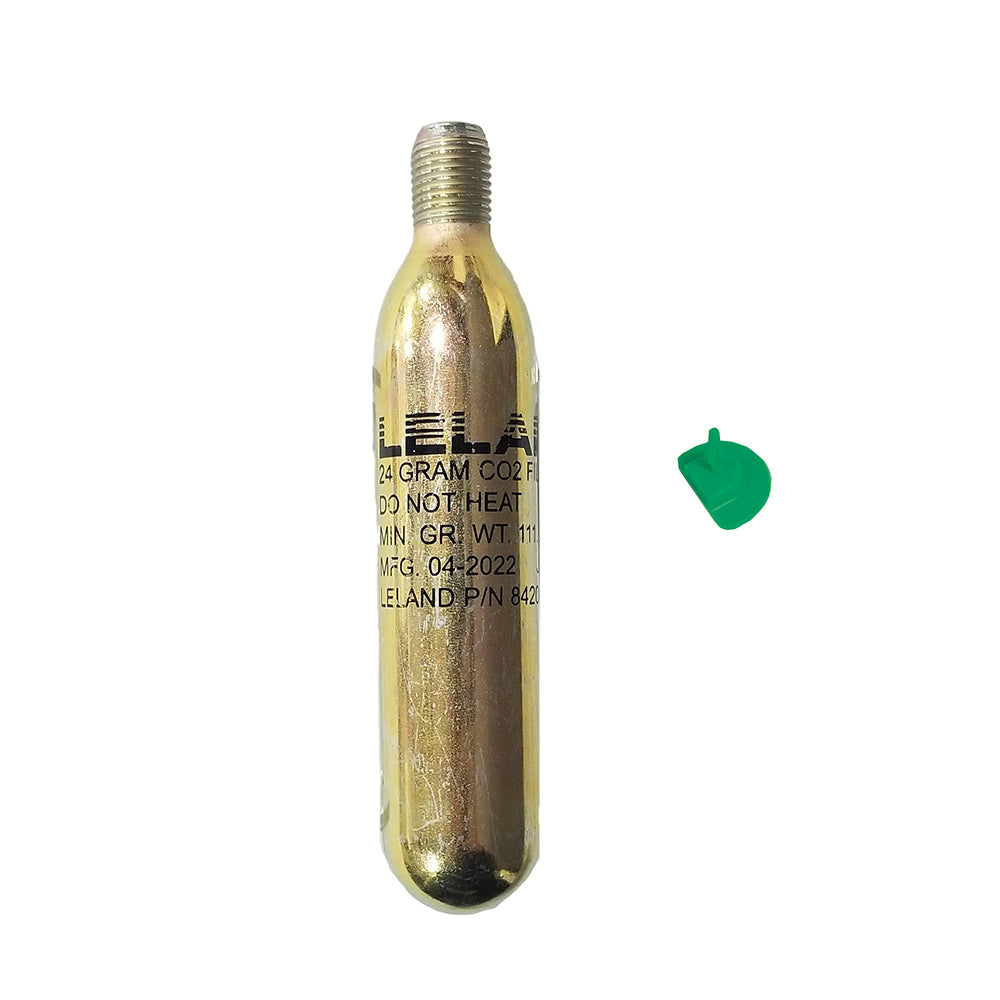 Leland Maximum Inflation Re-Arm Kit O 24G Manual 1/2" Threads - Deckhand Marine Supply