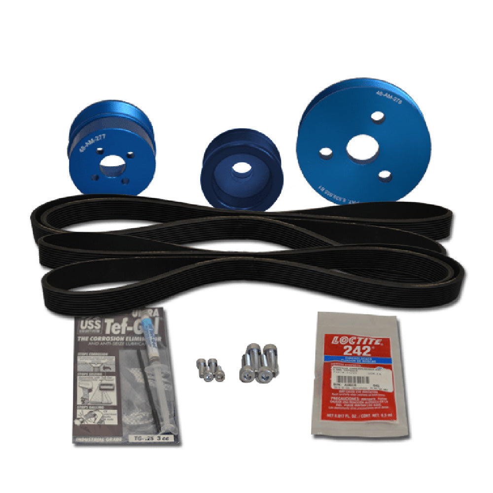 Balmar Pulley Kit f/Volvo D2-55, A, B, C, D, E, F - Deckhand Marine Supply