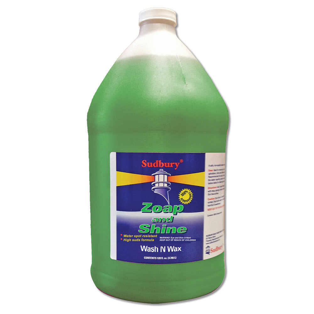 Sudbury Zoap  Shine - Gallon - Deckhand Marine Supply