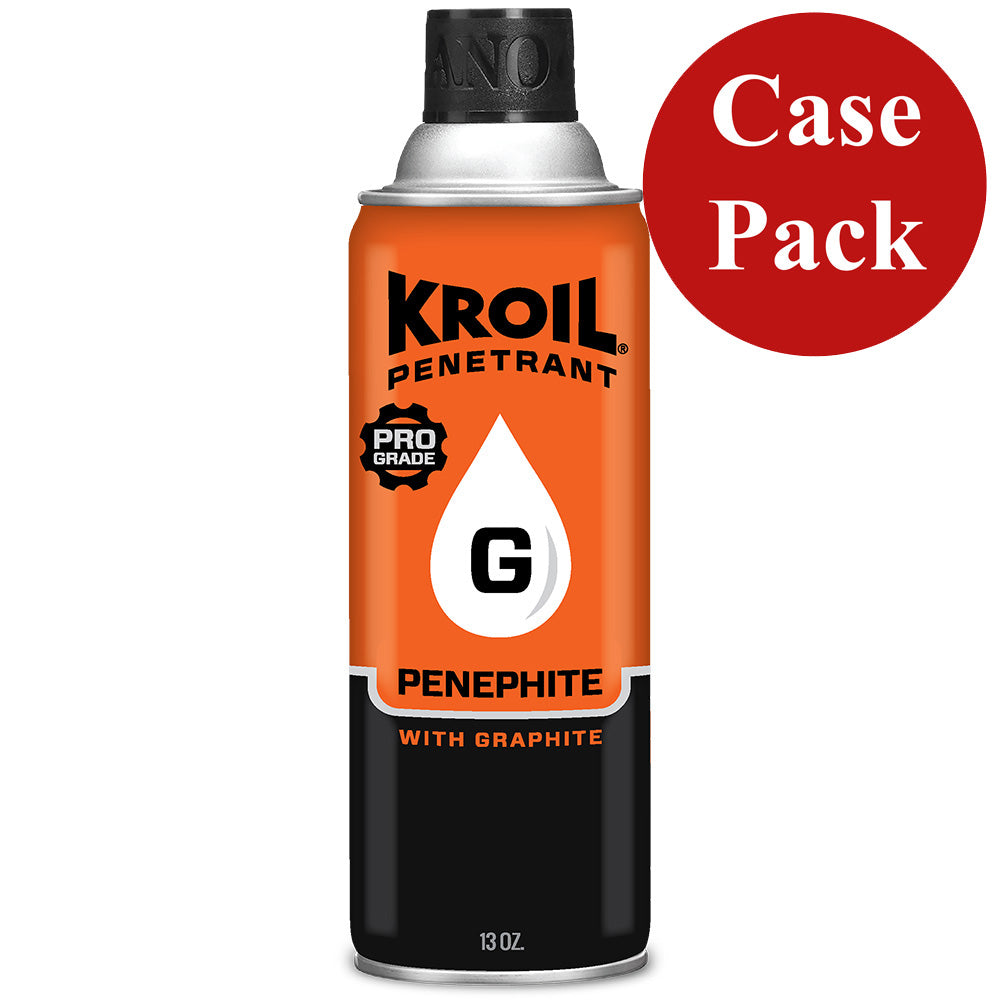 Kroil Penephite Penetrant - Aerosol - 13oz Can with Graphite *Case of 12 - Deckhand Marine Supply