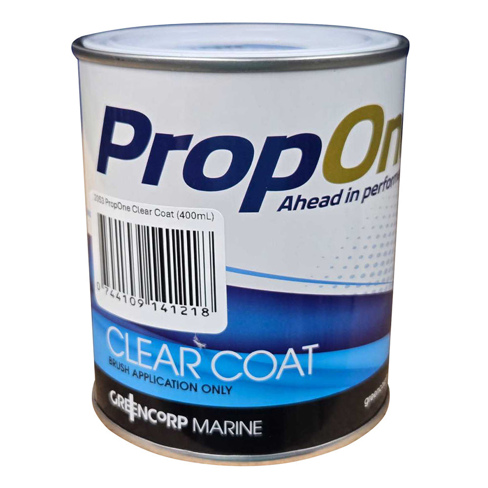 PropOne Clear Coat - 400ml - Deckhand Marine Supply