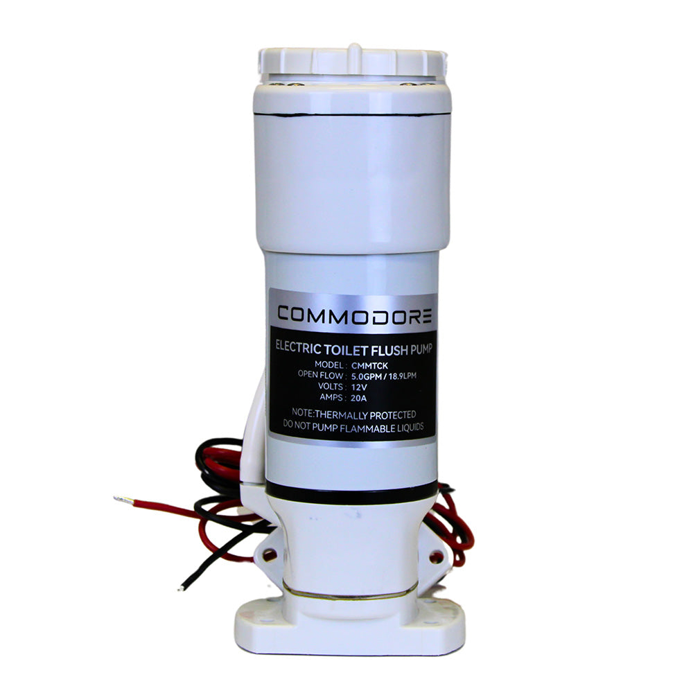 Commodore 12V Manual to Electric Toilet Conversion Kit - Deckhand Marine Supply
