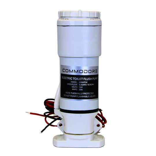 Commodore 12V Manual to Electric Toilet Conversion Kit - Deckhand Marine Supply