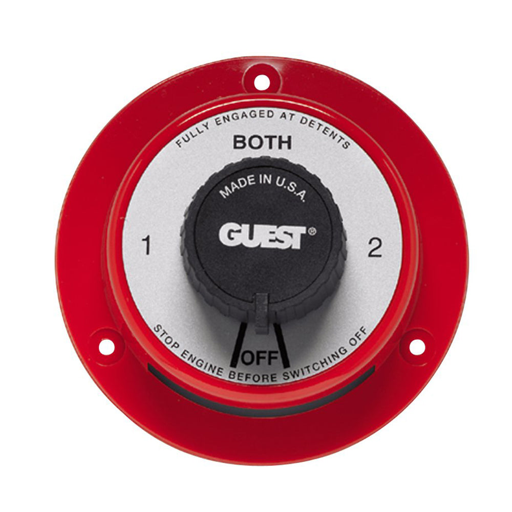 Guest 2101 Cruiser Series Battery Selector Switch w/o AFD - Deckhand Marine Supply