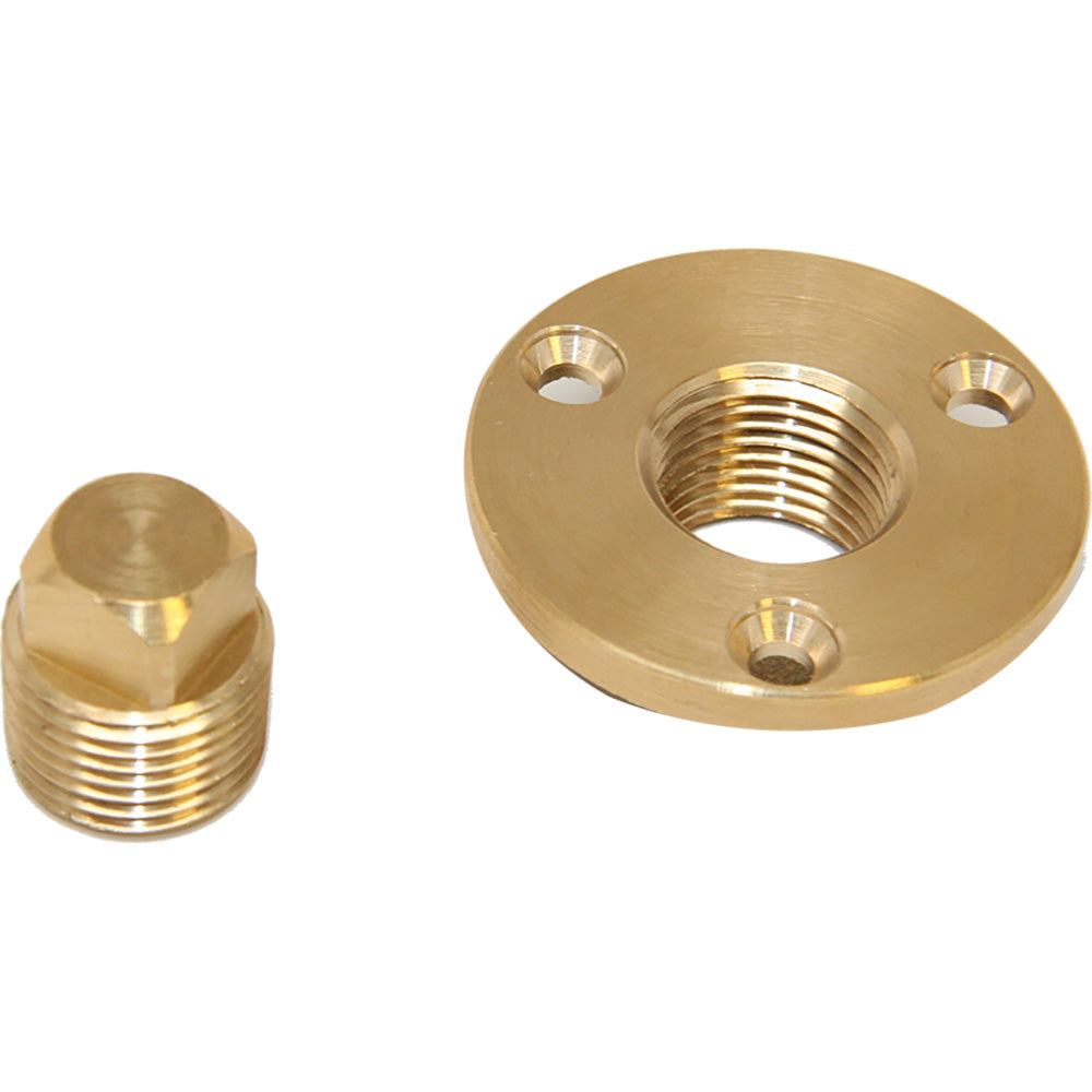 Sea-Dog Garboard Drain  Plug - Machined Bronze - Deckhand Marine Supply