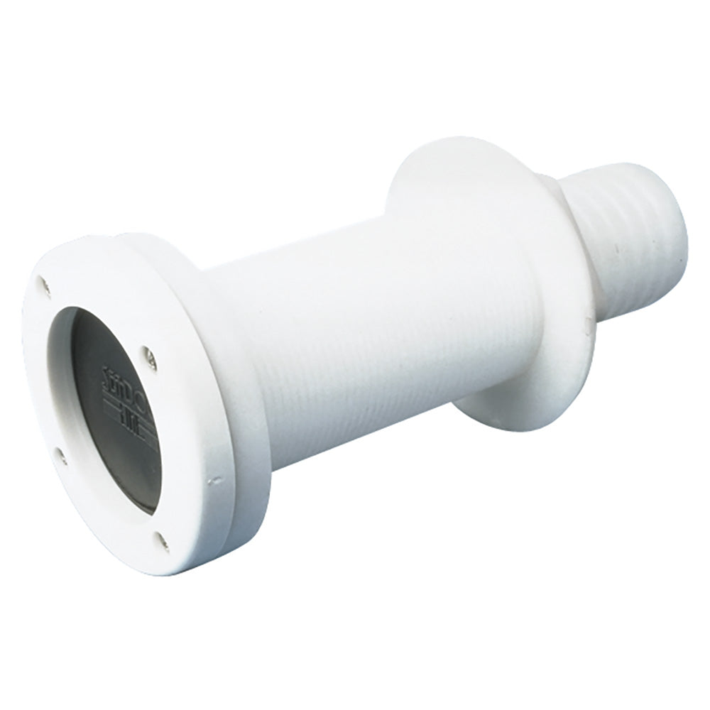 Sea-Dog Thru-Hull w/Scupper Valve - Injection Molded Acetel - Deckhand Marine Supply
