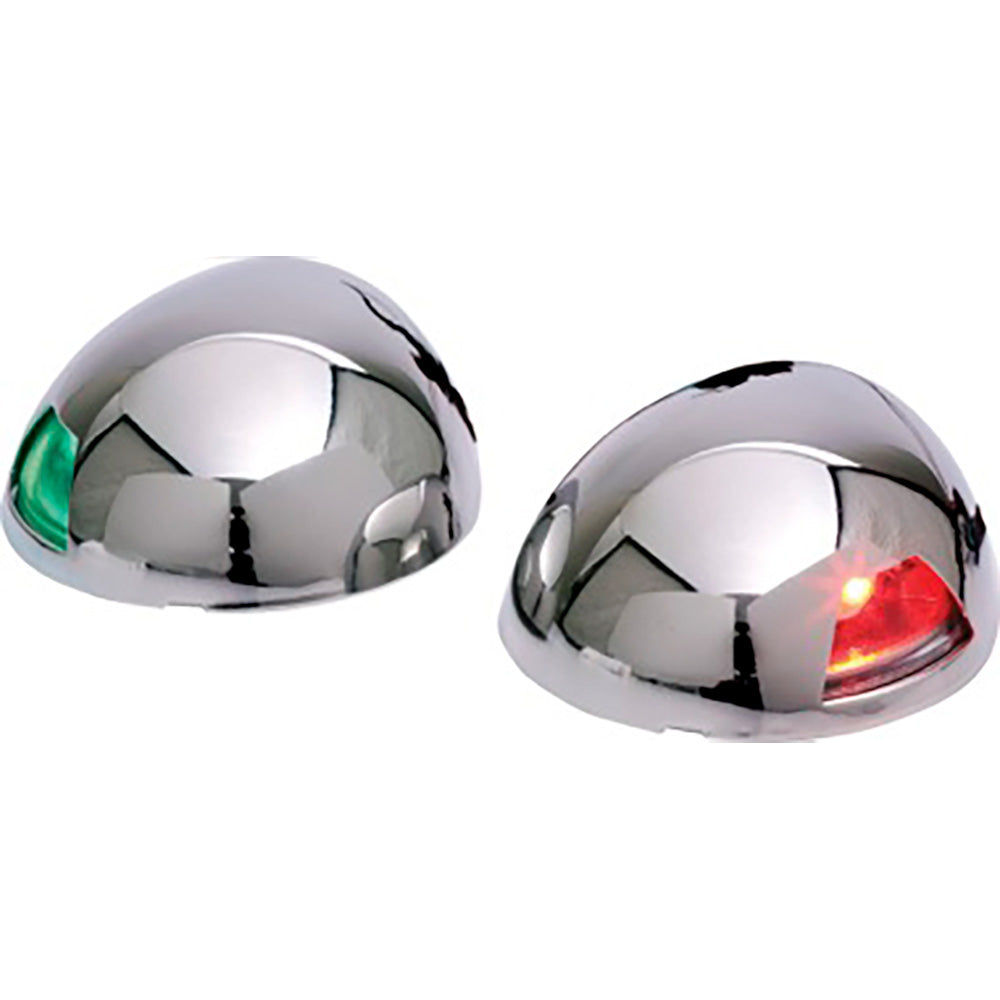 Sea-Dog LED Top Mount Side Lights - Stamped 304 Stainless Steel Housing/Investment Cast 316 Stainless Steel Base - Deckhand Marine Supply