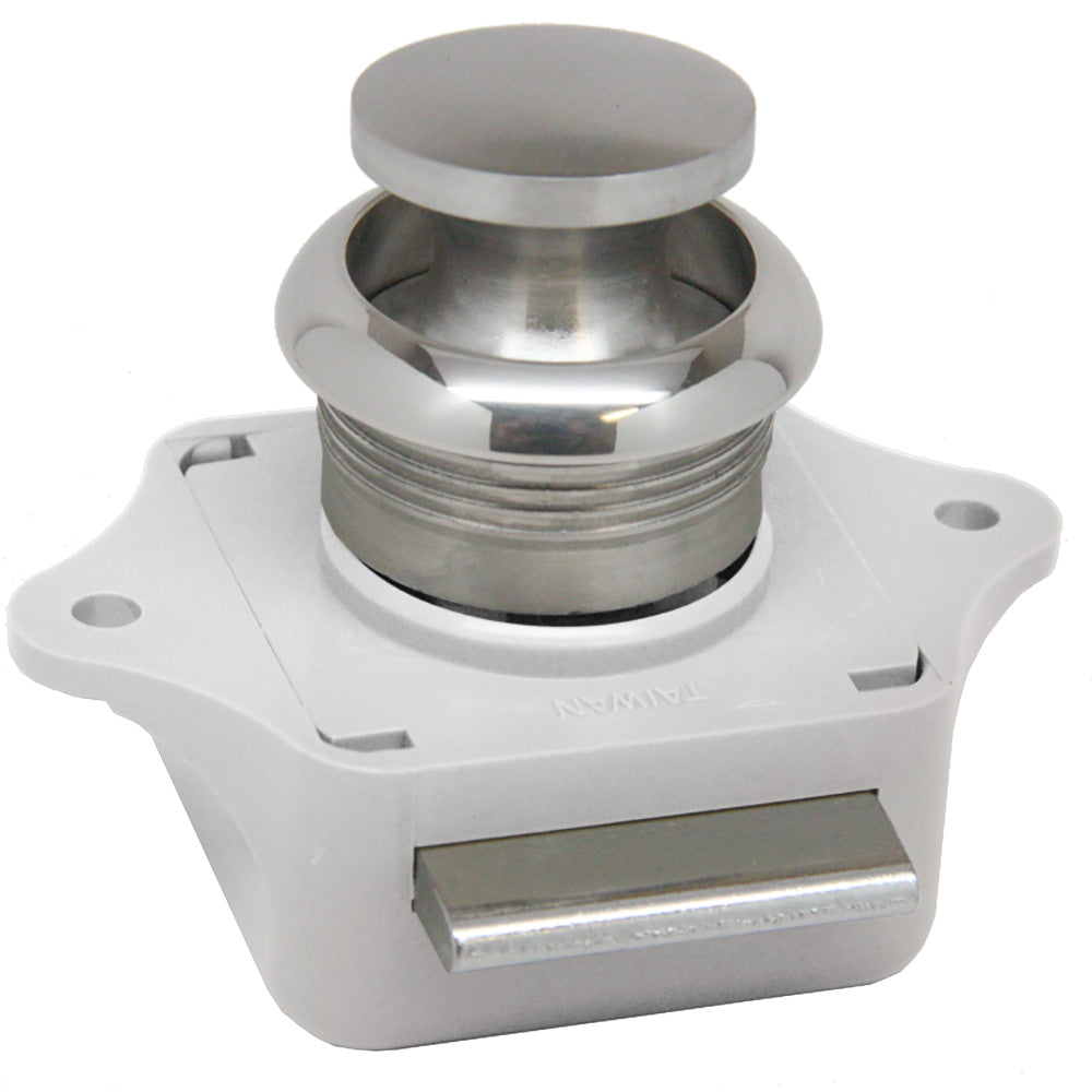 Sea-Dog Push Button Rim Latch - Stainless Steel/Plastic Housing - Deckhand Marine Supply