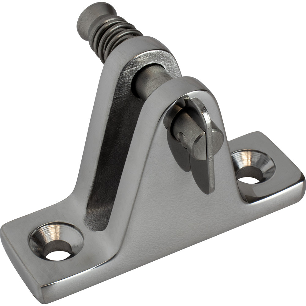 Sea-Dog Top Mount Hinge Fitting - Investment Cast 316 Stainless Steel - 90 Degree - Deckhand Marine Supply