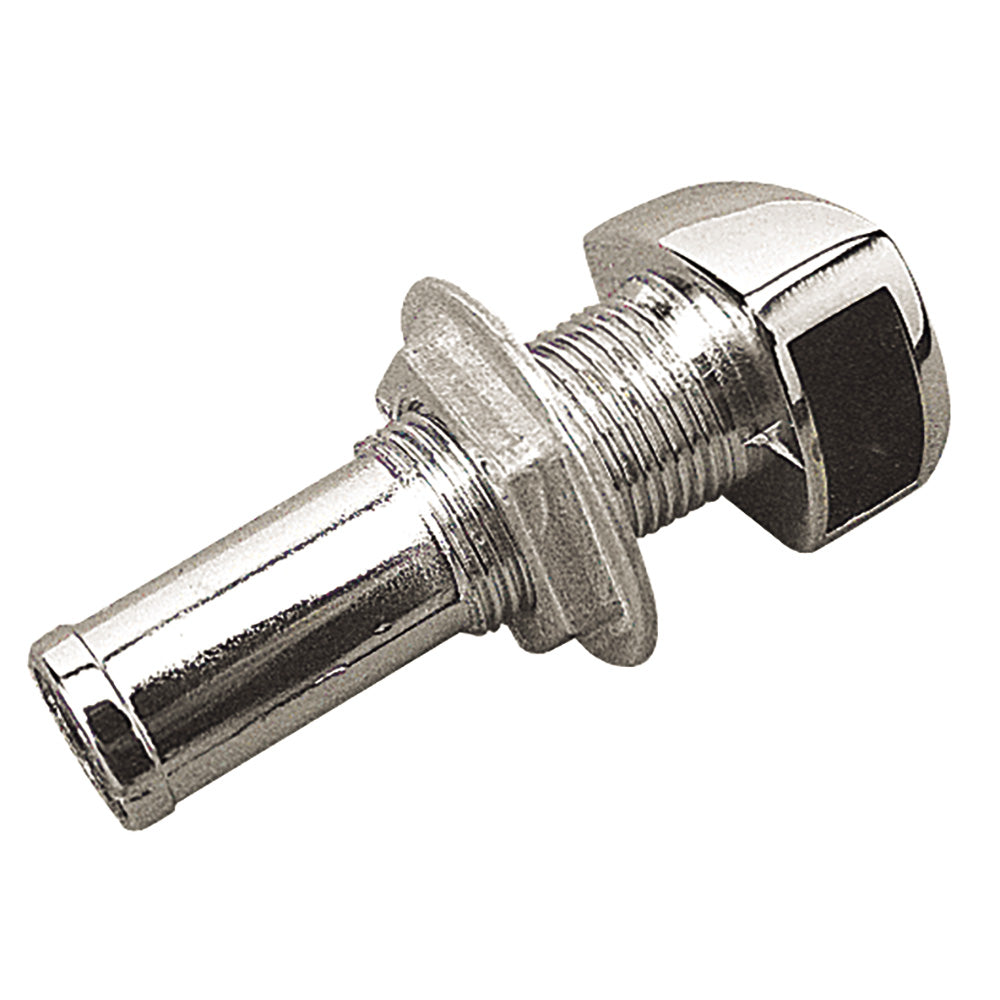 Sea-Dog Gas Tank Vent - Die Cast Zinc Chrom Plated - Deckhand Marine Supply