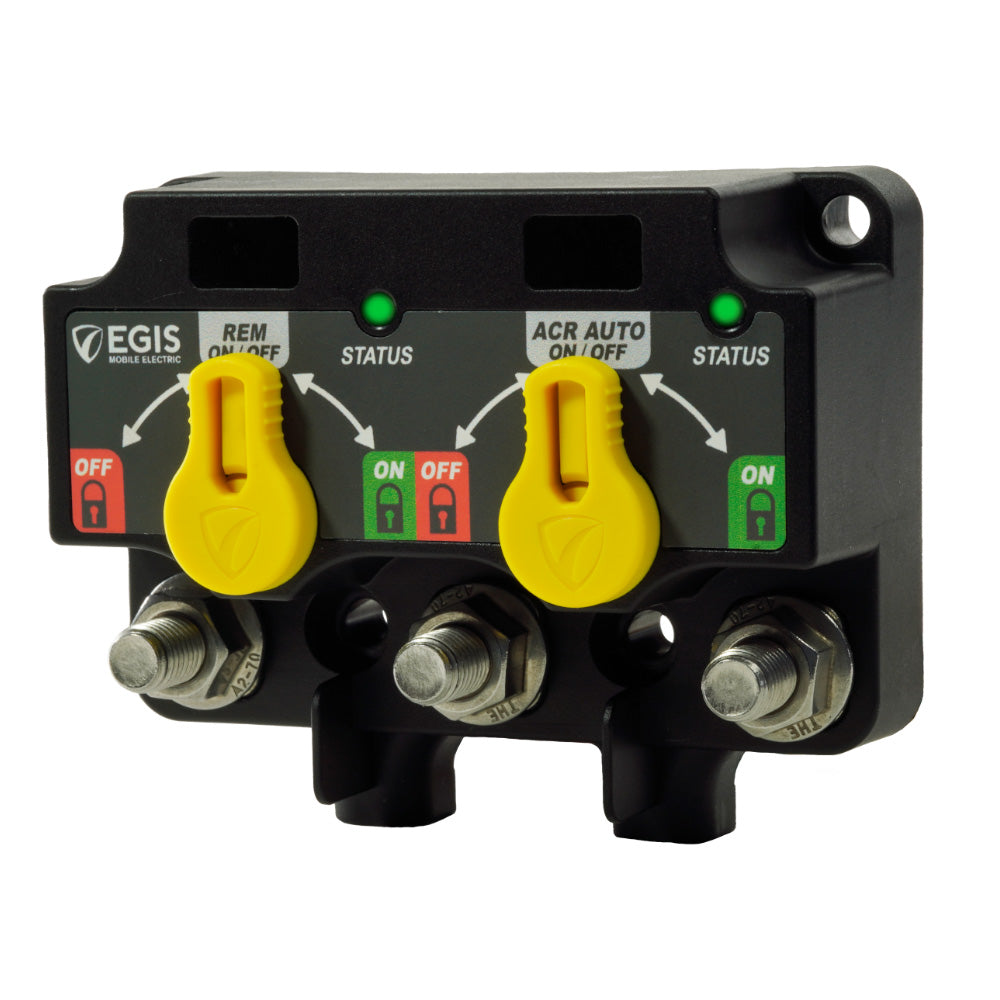 Egis Dual XD Flex 2 - Relay - ACR w/Knobs - Deckhand Marine Supply