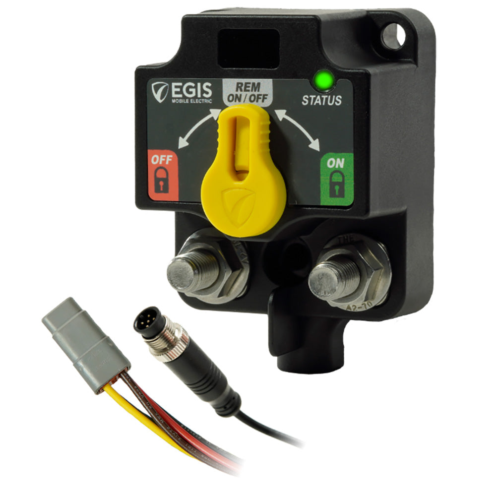Egis Single XD - NMEA 2000 - Relay w/Knobs - 4 Position DT - Deckhand Marine Supply