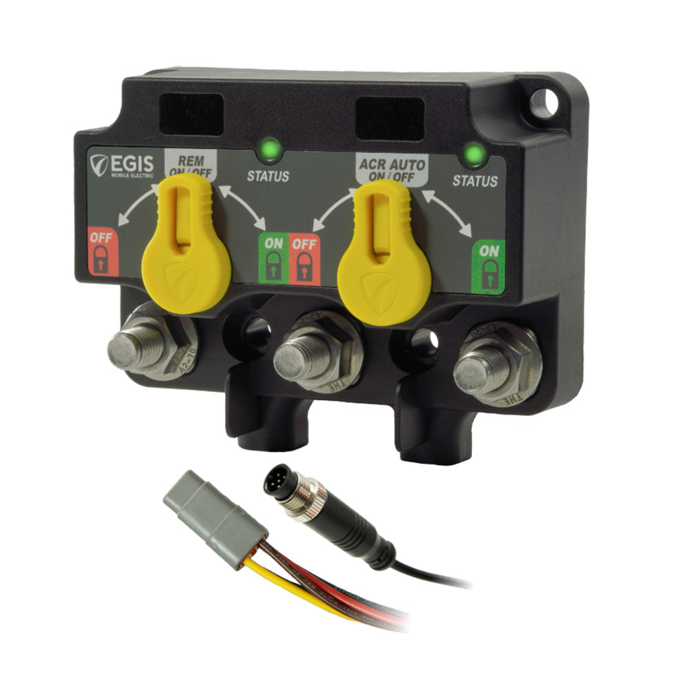 Egis Dual XD - NMEA 2000 - ACR/ACR w/Knobs - 8 Position DT - Deckhand Marine Supply