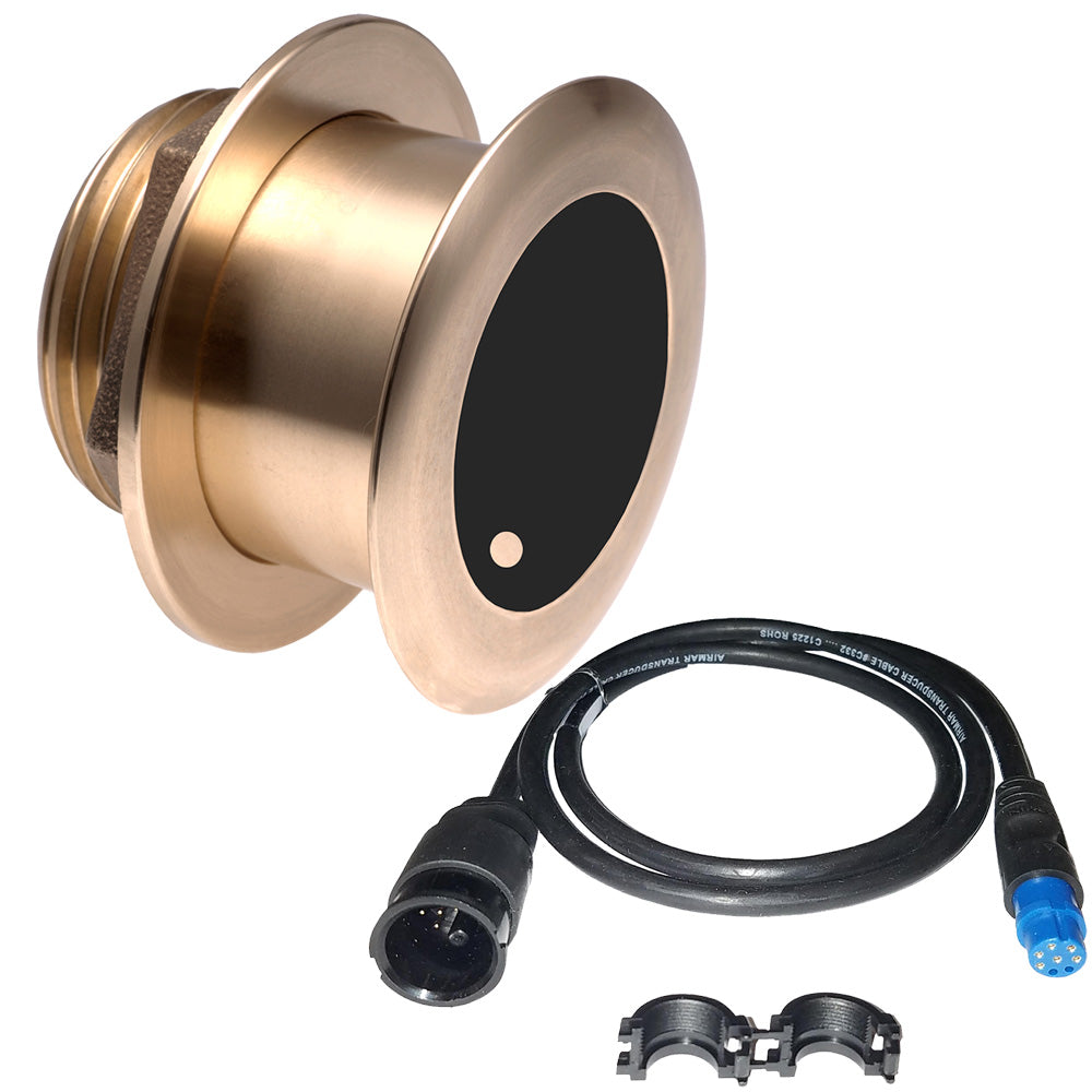 Airmar B175M Bronze 12 Degree Thru-Hull 1kW f/Garmin w/8-Pin Connector - Deckhand Marine Supply