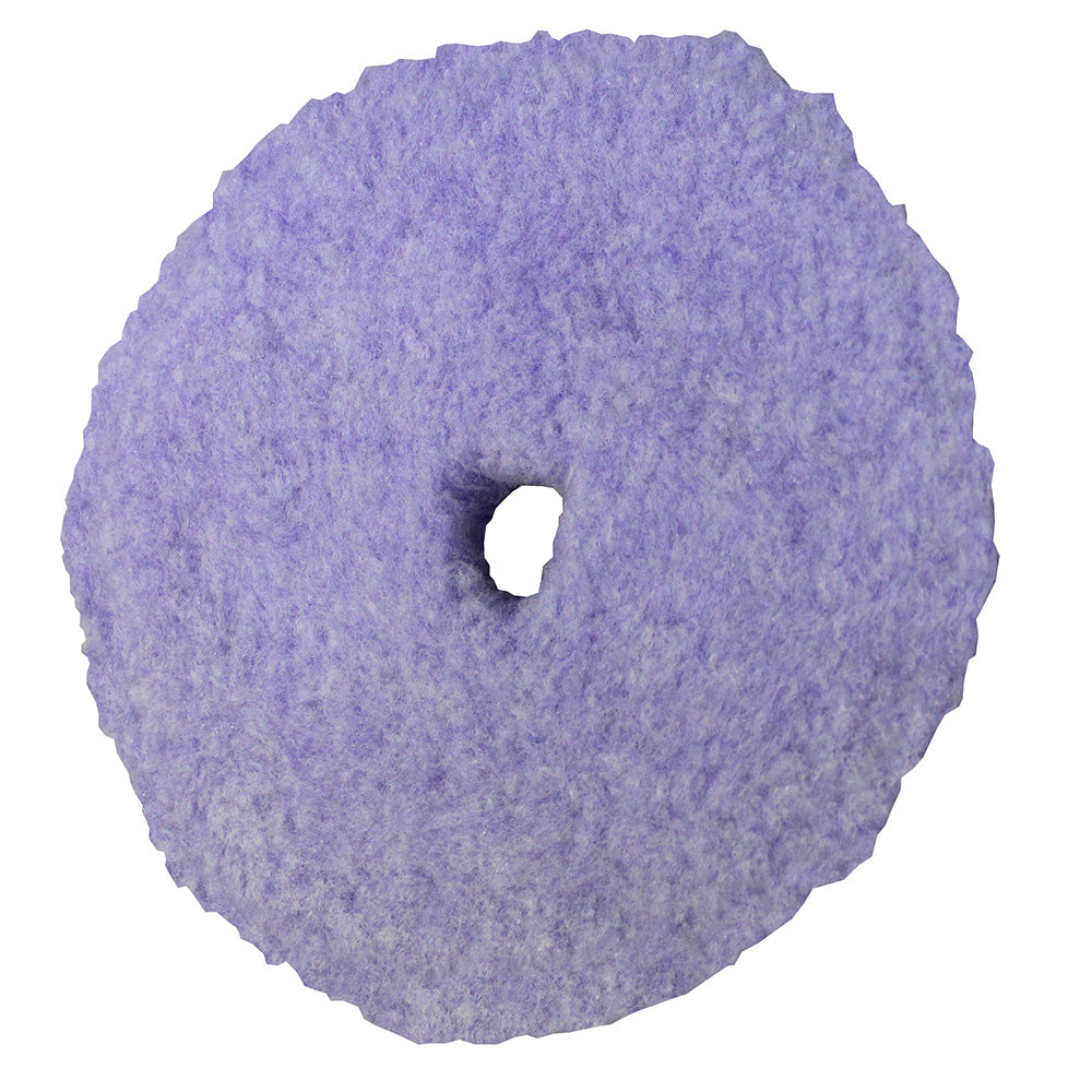Presta PACE Purple Foamed Wool Heavy Cut Pad - 3" *4-Pack - Deckhand Marine Supply