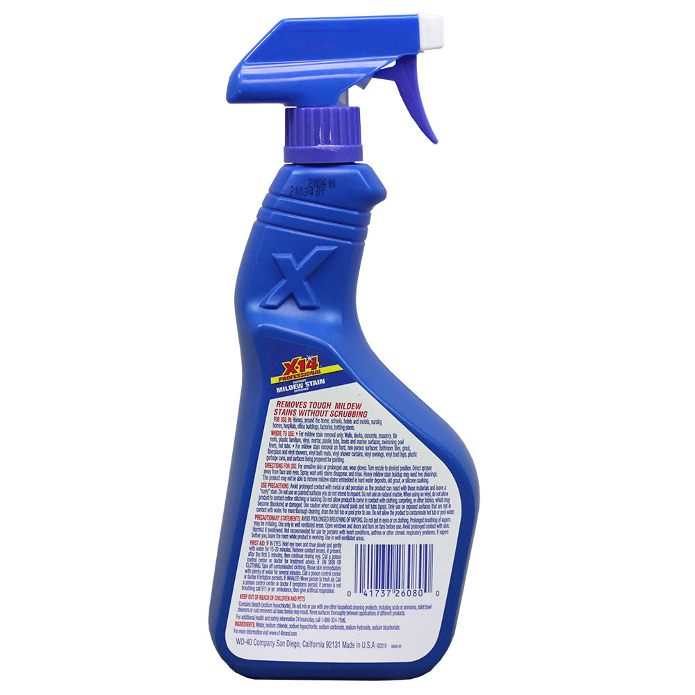 Presta X-14 Mildew Stain Remover - 32oz - Deckhand Marine Supply