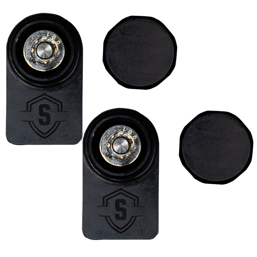 Secure Outdoors Elite Lock - Dual - Universal - Black - Deckhand Marine Supply