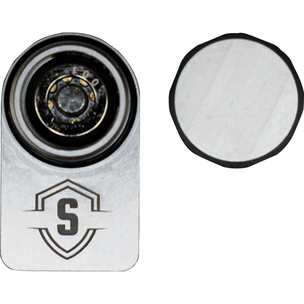 Secure Outdoors Elite Lock - Single - Minn Kota QRB - Silver - Deckhand Marine Supply