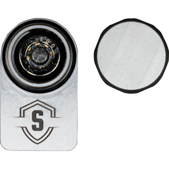 Secure Outdoors Elite Lock - Single - Minn Kota QRB - Silver - Deckhand Marine Supply