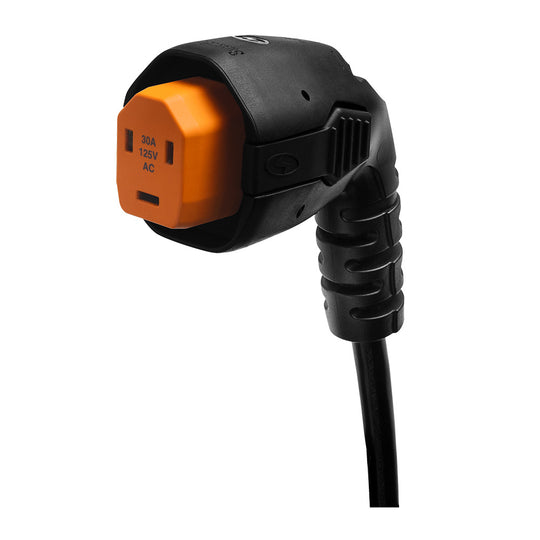SmartPlug 30 AMP Angled RV Dual Configuration Cordset - 30' - Deckhand Marine Supply