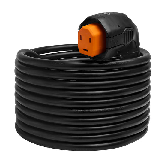 SmartPlug 30 AMP Angled RV Dual Configuration Cordset - 30' - Deckhand Marine Supply