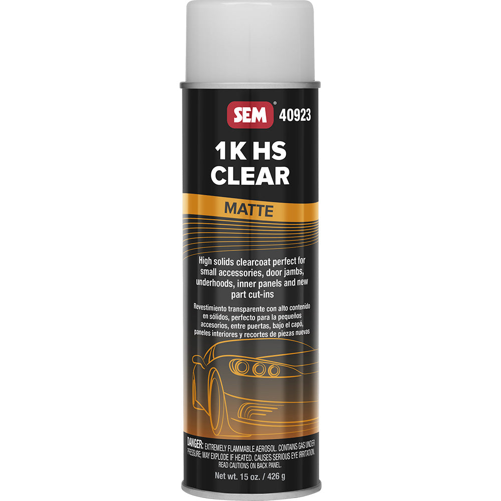 SEM 1K HS Clear - 20oz Aerosol Can - Matte Finish - Deckhand Marine Supply