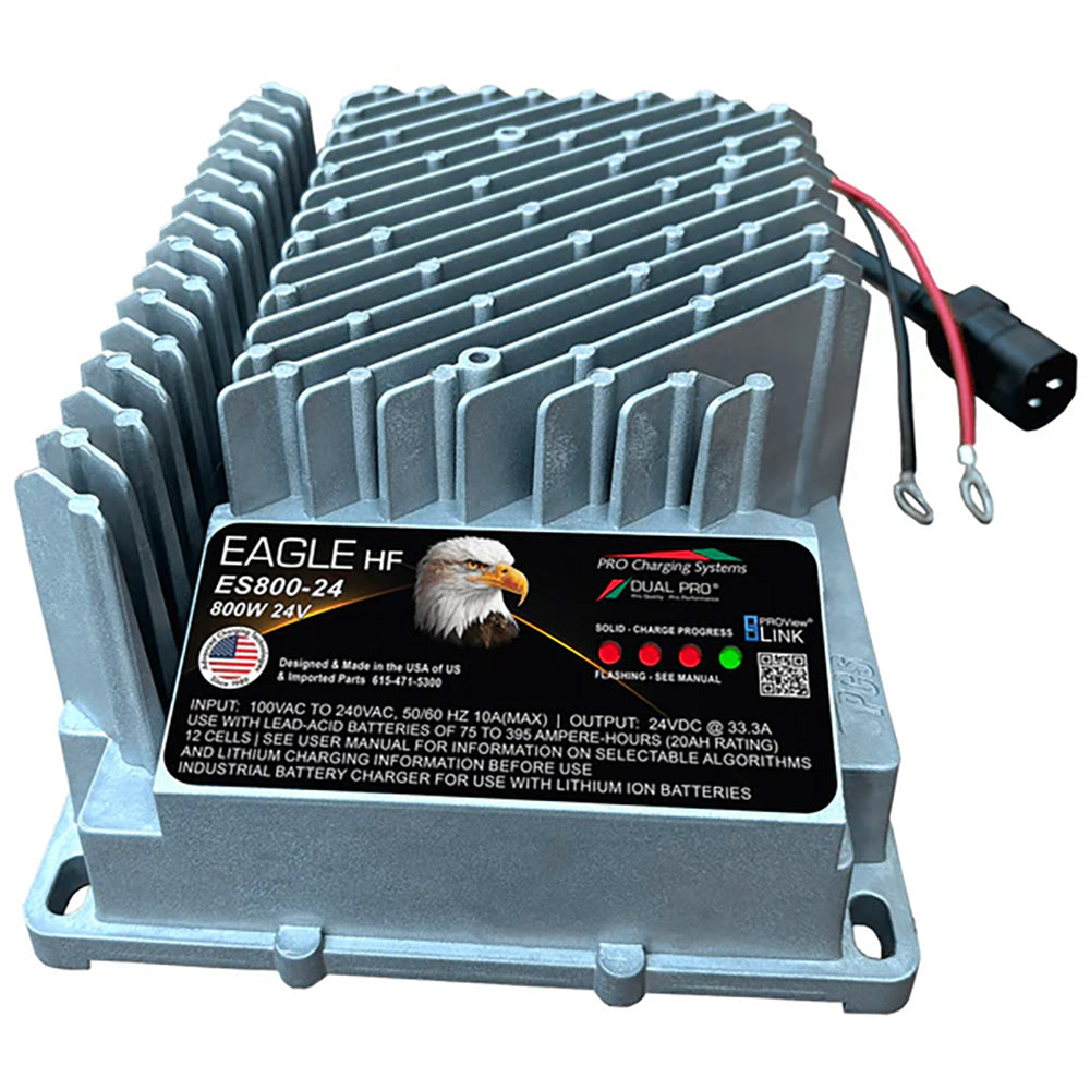 Dual Pro HF Eagle ES800 Series 24V Single Lithium Charger - Deckhand Marine Supply