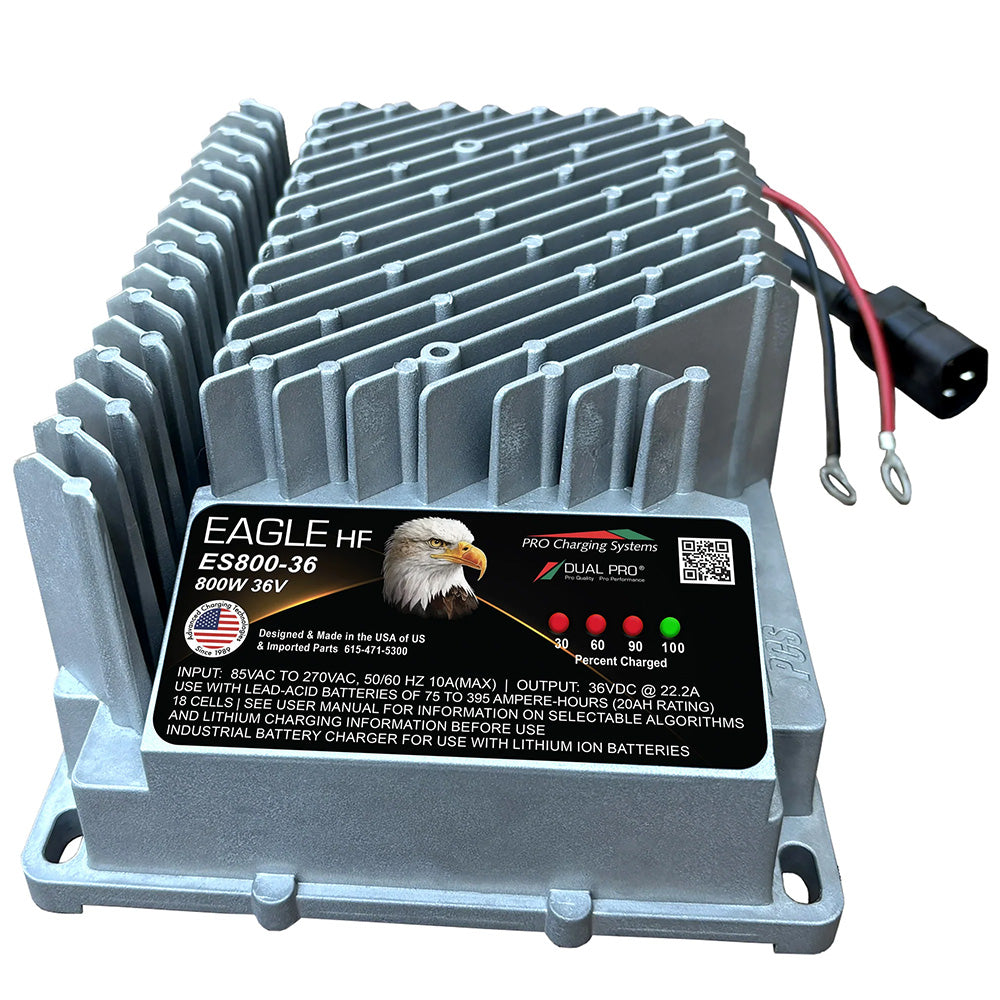 Dual Pro HF Eagle ES800 Series 36V Single Lithium Charger - Deckhand Marine Supply
