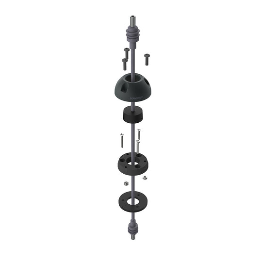 Scanstrut DS16-SL Starlink Compatible Cable Seal - Black - Deckhand Marine Supply