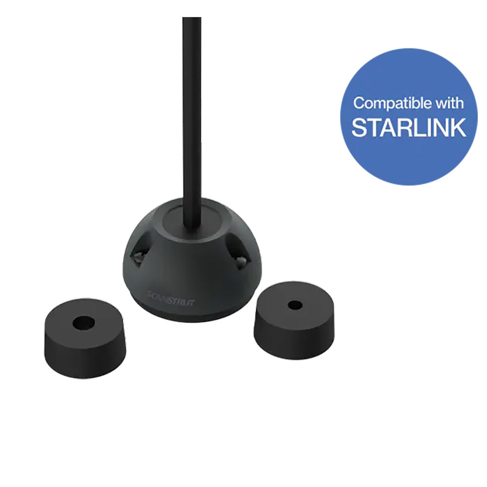 Scanstrut DS16-SL Starlink Compatible Cable Seal - Black - Deckhand Marine Supply